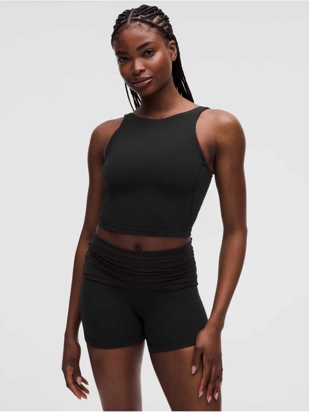 Lululemon Align High-Neck Tank Top - Black - Size 8